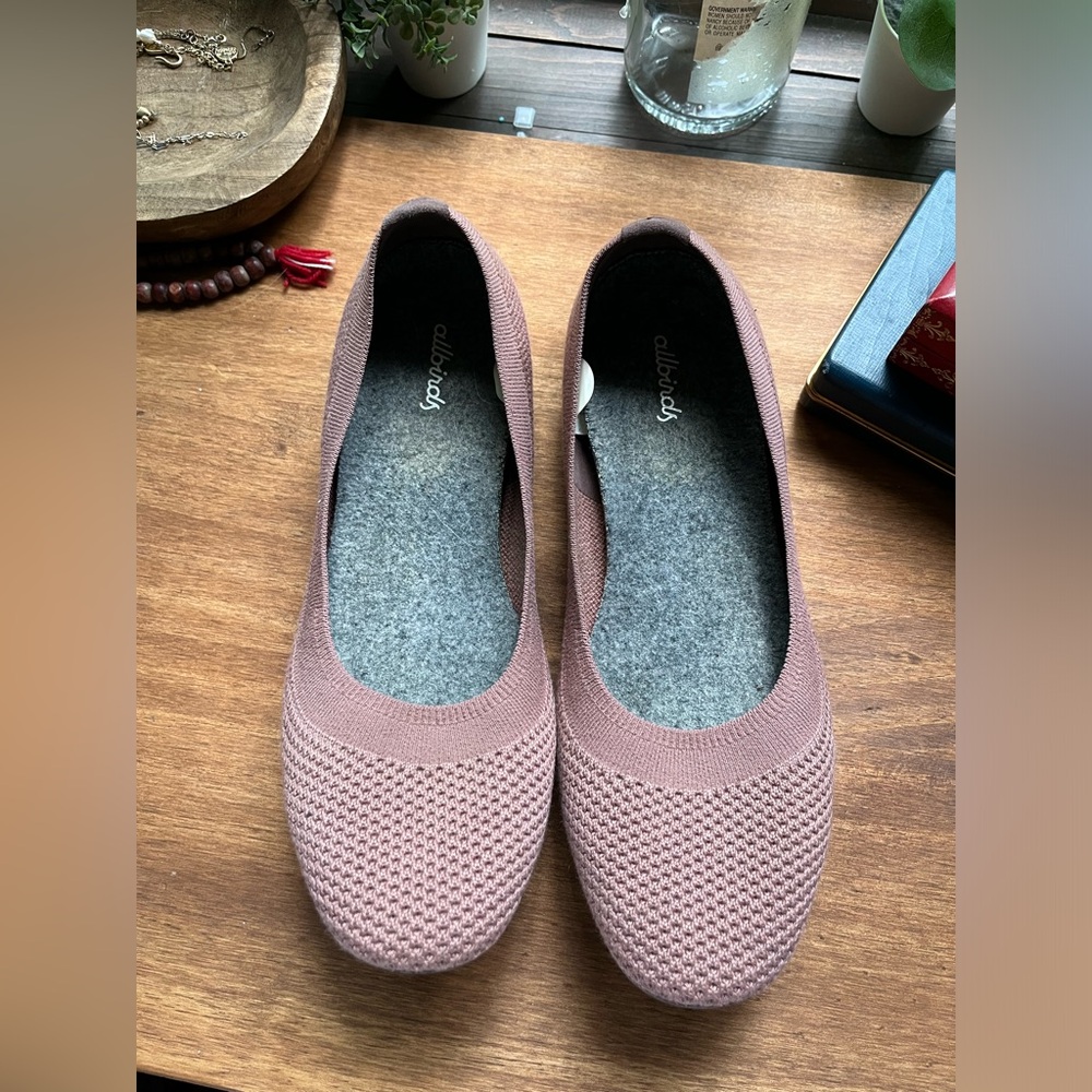 Allbirds pink flats
